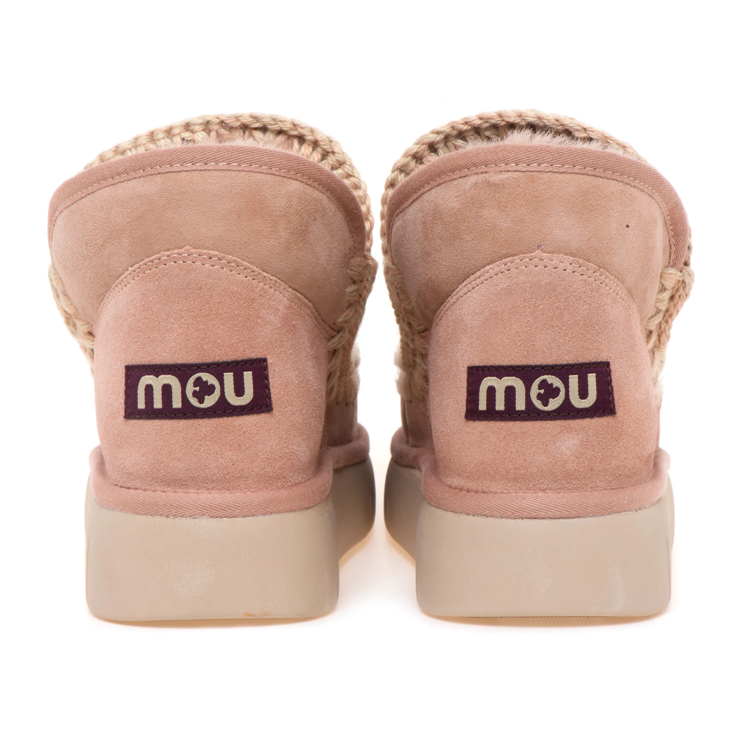 Mou Eskimo Bounce Stivaletti Donna Carne in Montone con Platform
