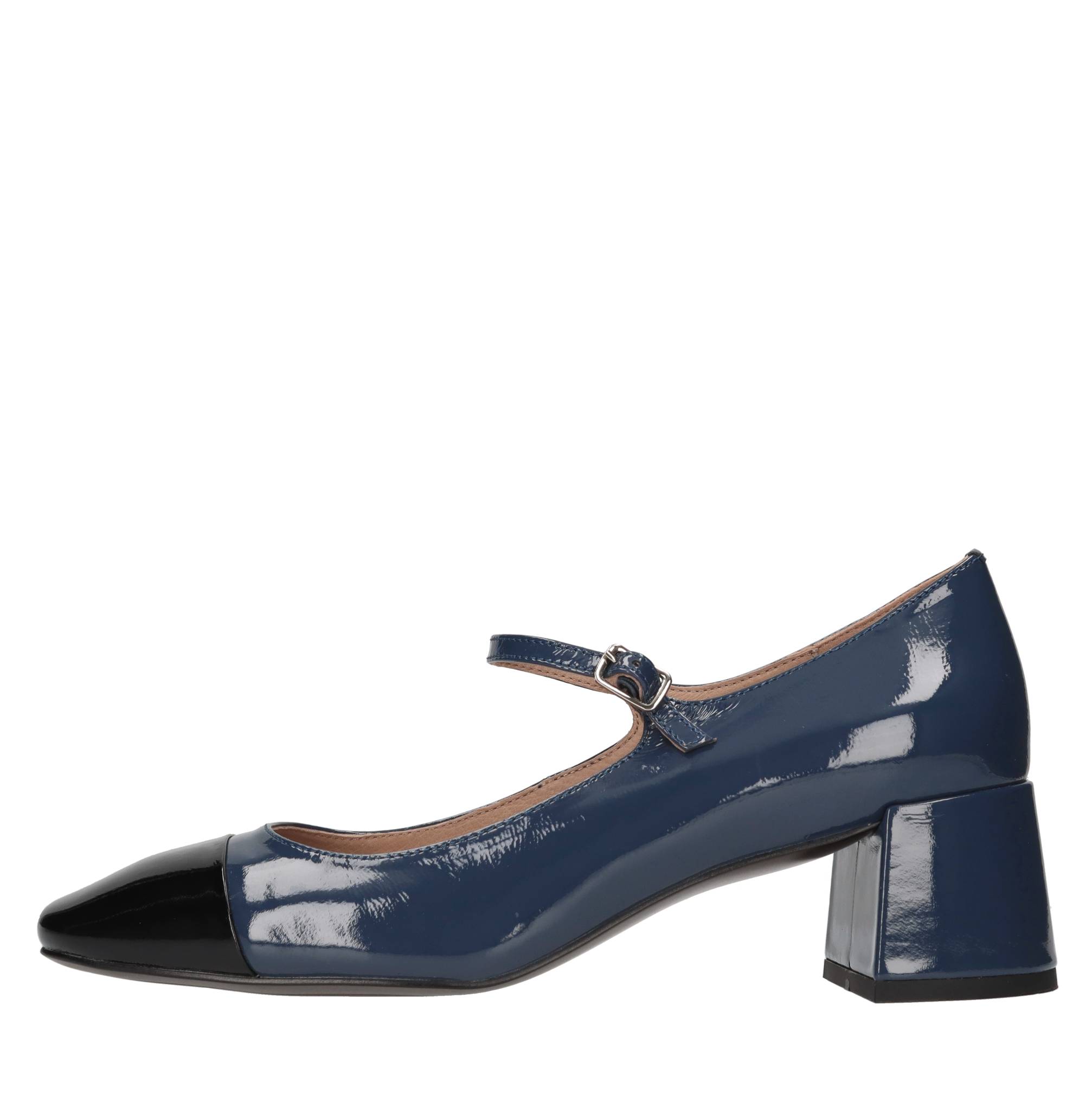 Bibi Lou Schuhe mit blauem Absatz