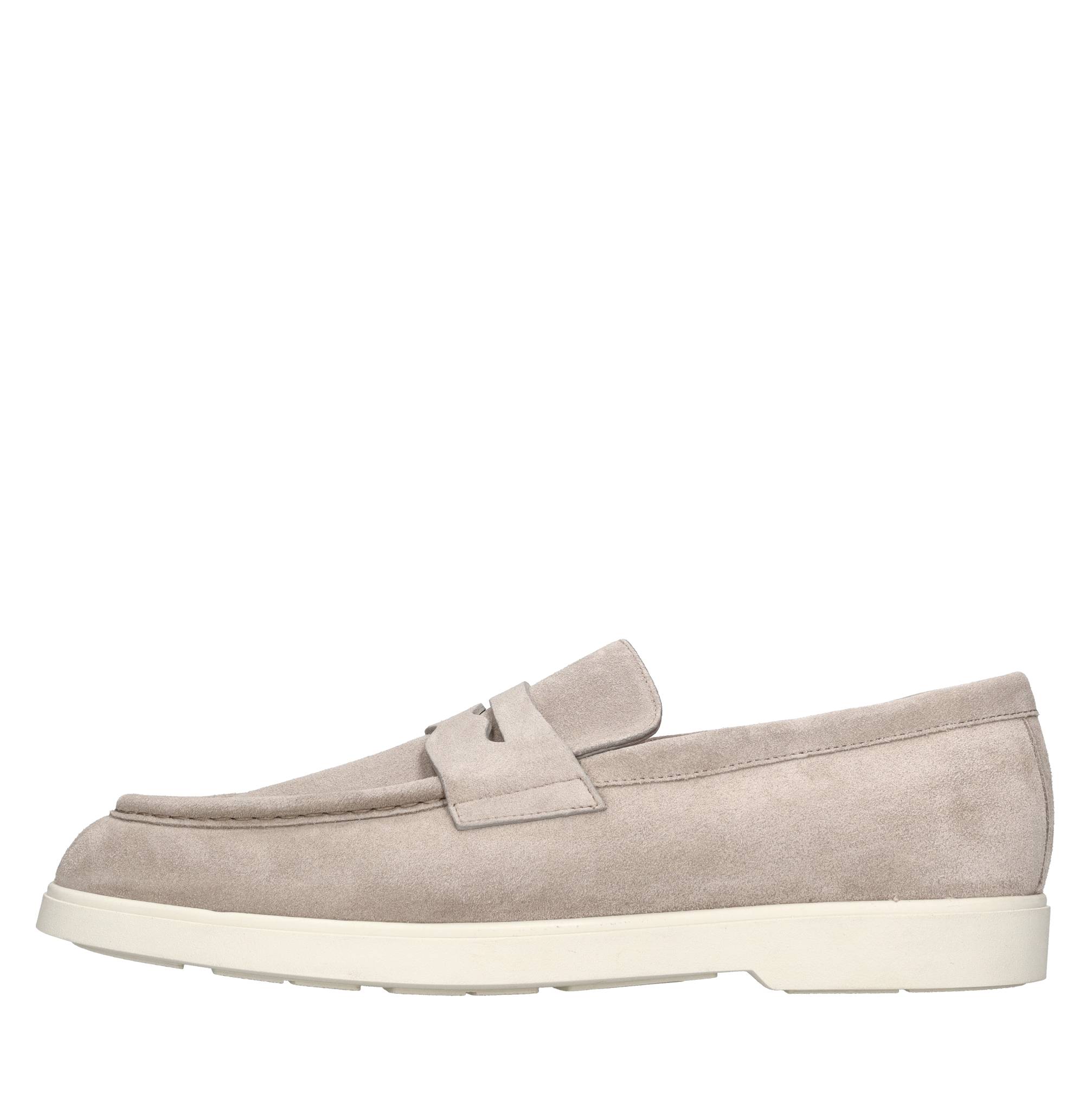 Sorelle Perego Flat Shoes Grey In Grigio Metallici E Grigi