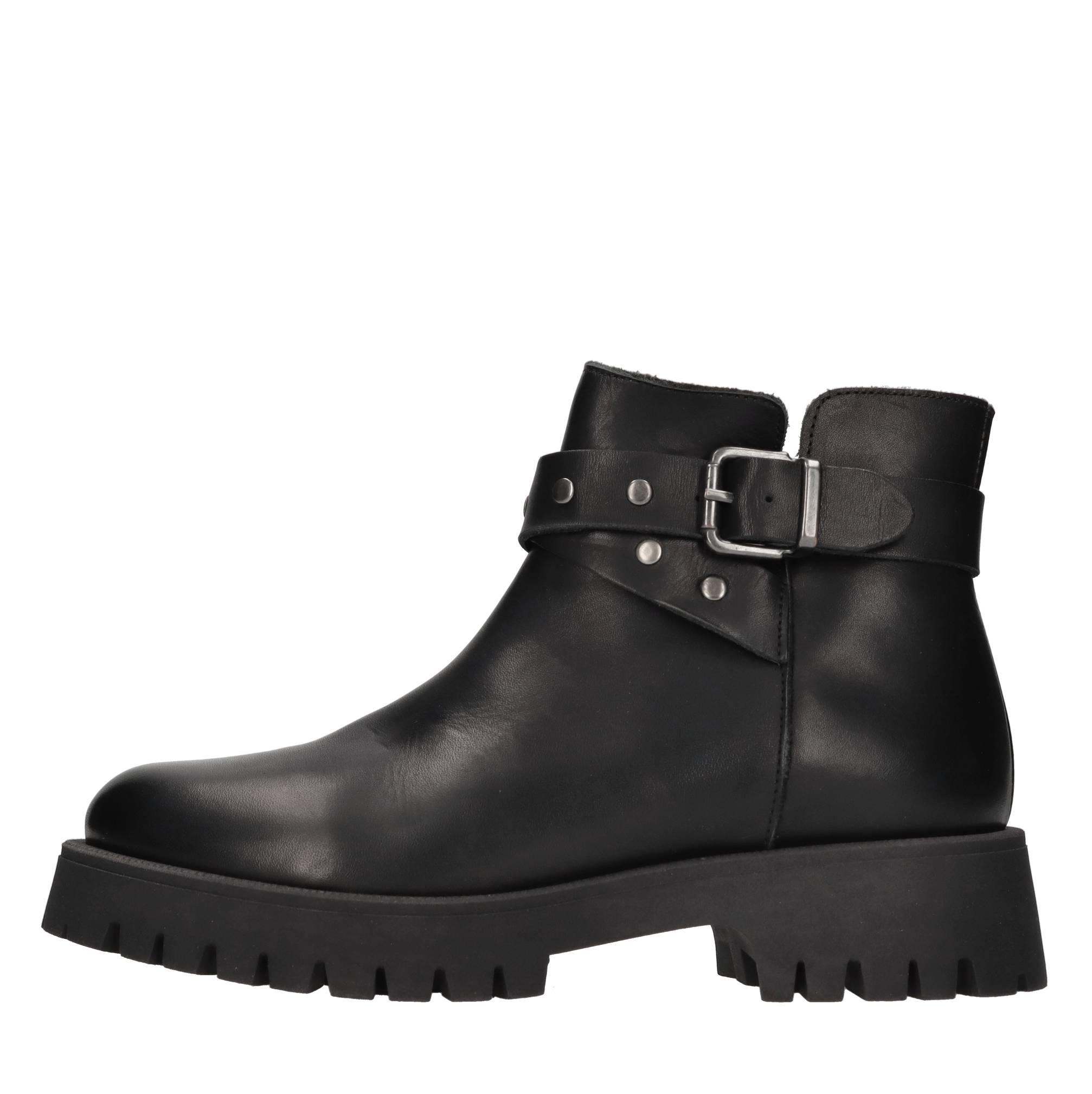Frau Stiefel schwarz