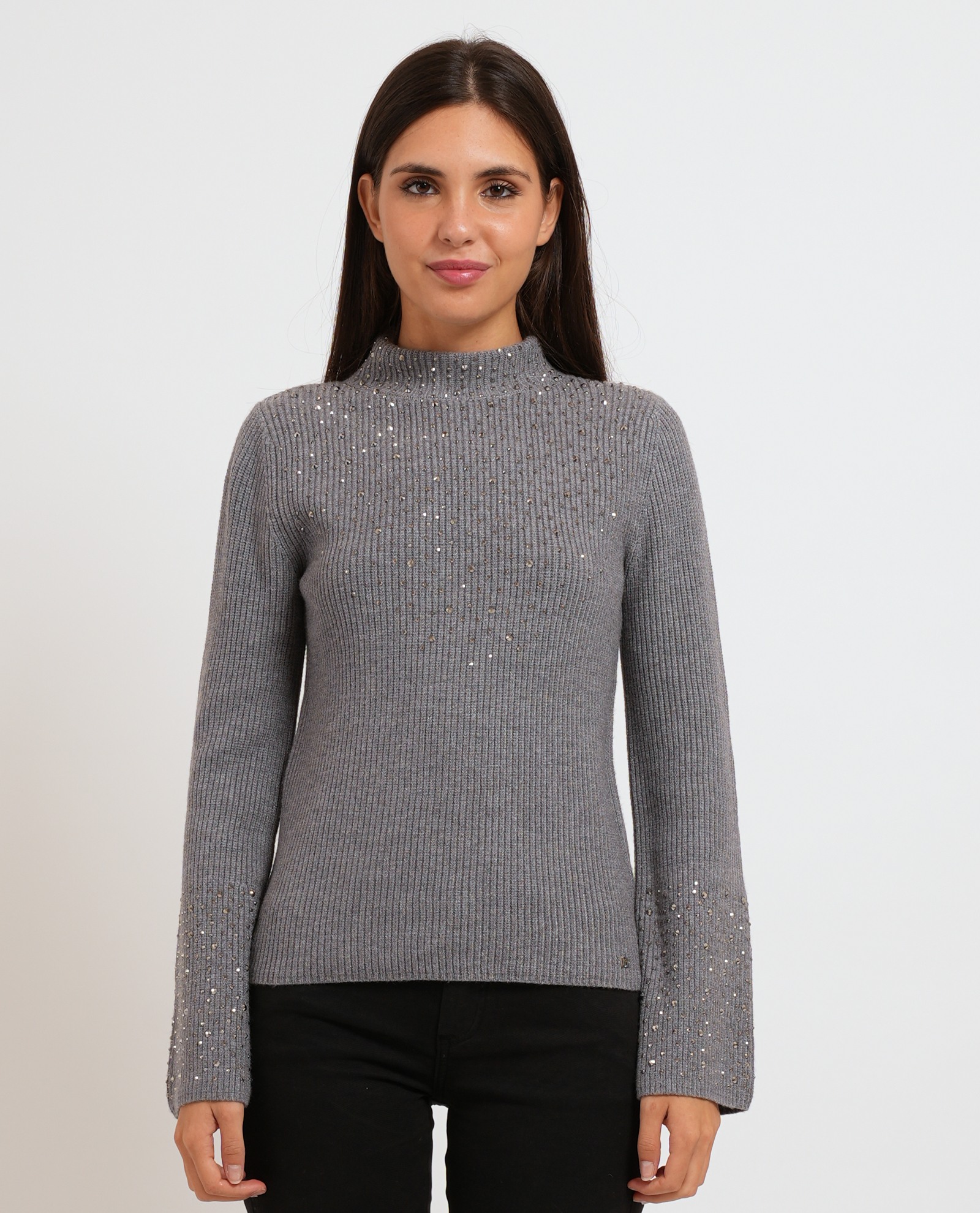 Gaudì Sweaters In Grigio Metallici E Grigi