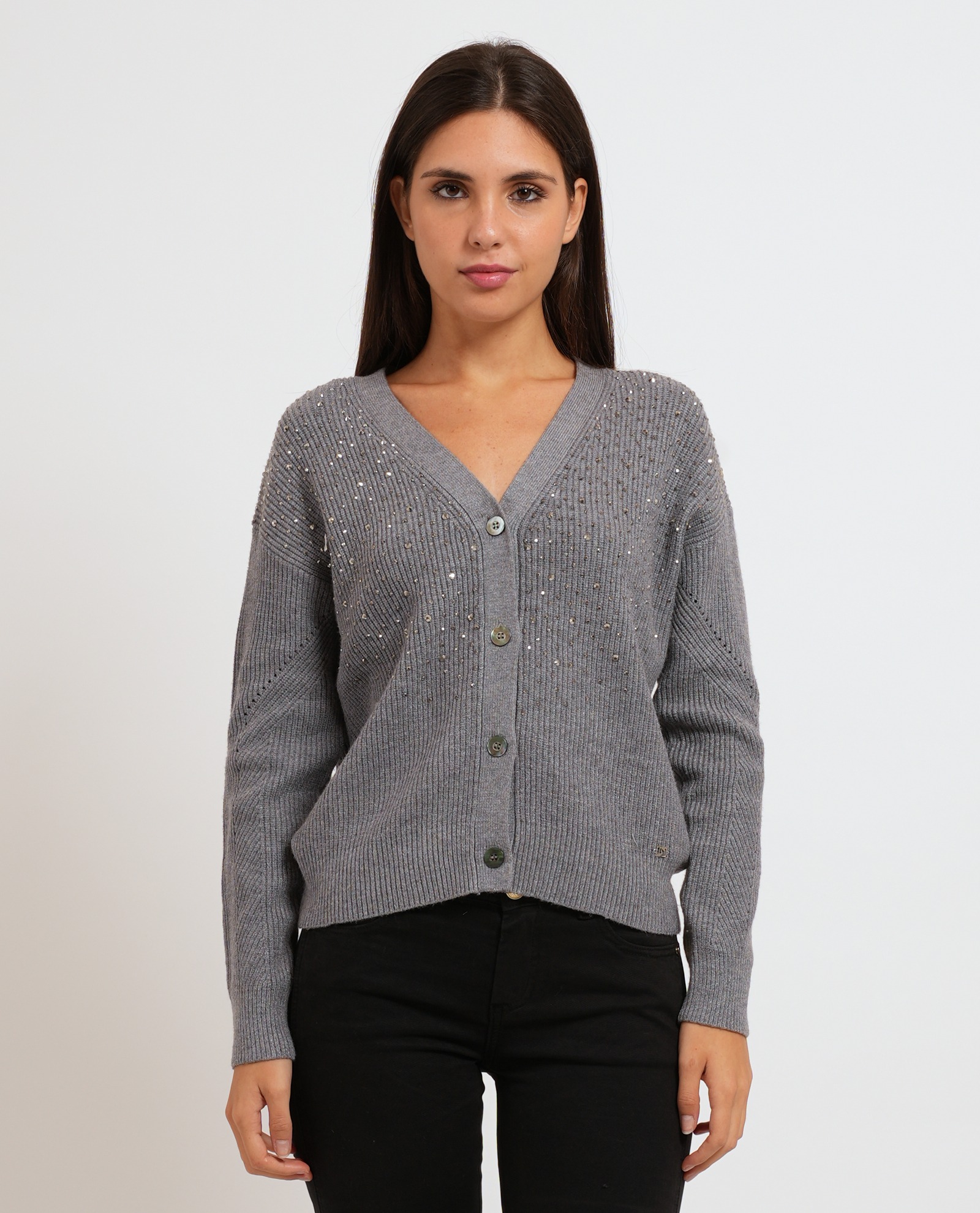 Gaudì Sweaters In Grigio Metallici E Grigi