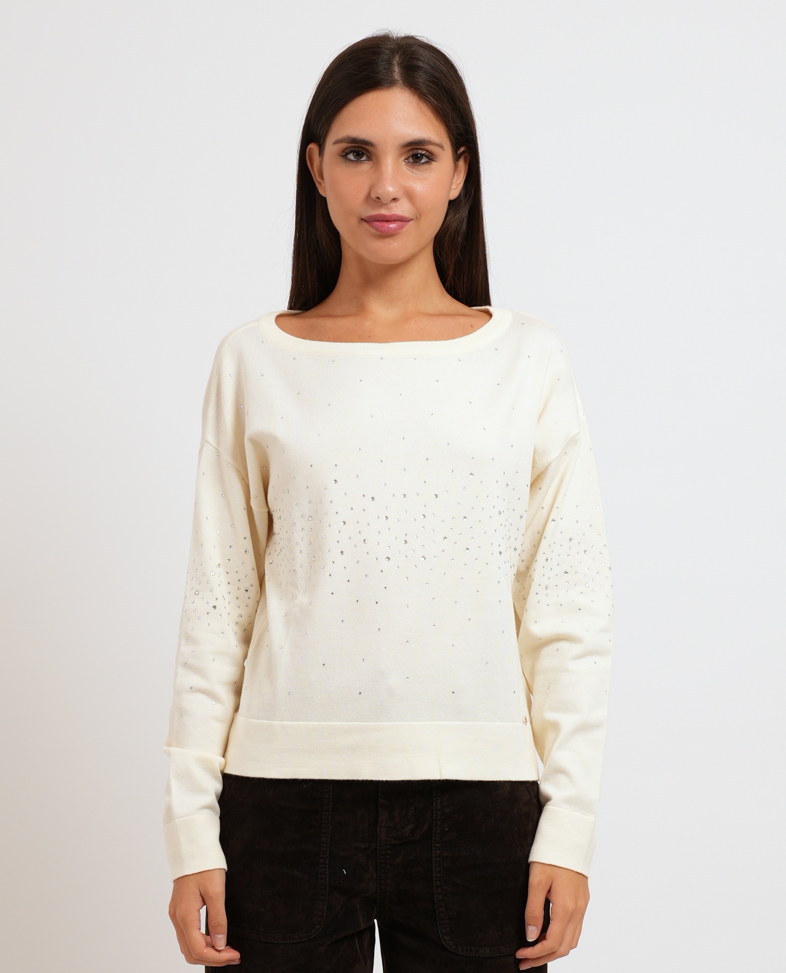 Gaudì Sweaters In Bianco Neutri