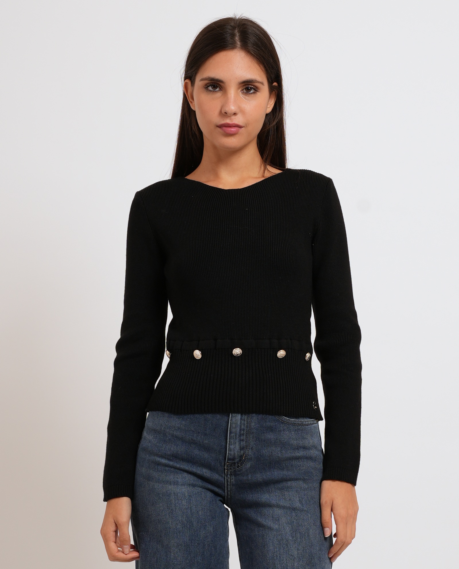 Denny Rose Shirts Schwarz