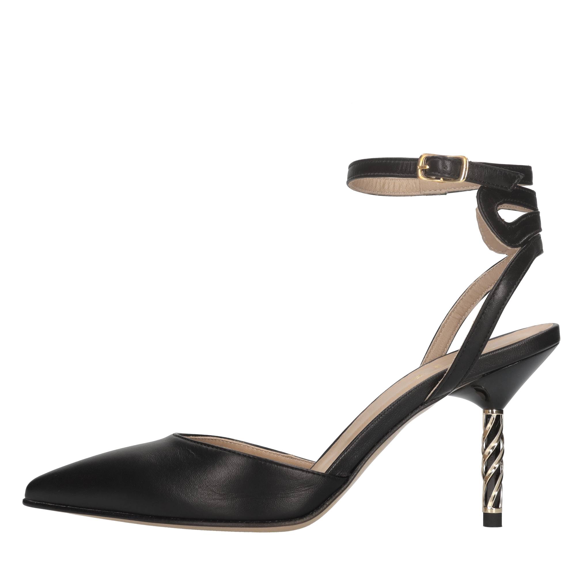wo-milano Wo Milano Schuhe mit schwarzem Absatz, nero scuri