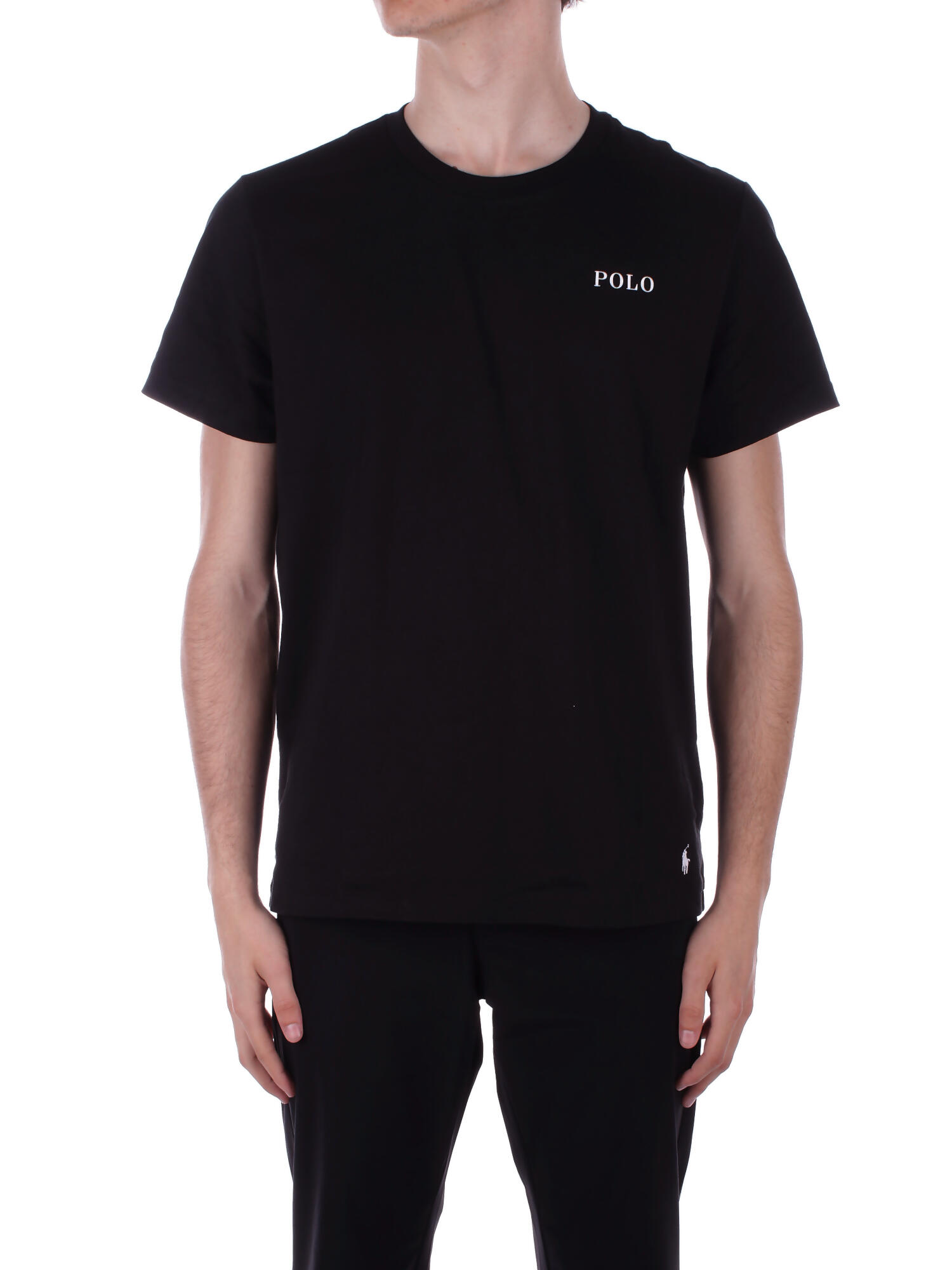 Polo Ralph Lauren Ralph Lauren T-shirts And Polos Black In Black