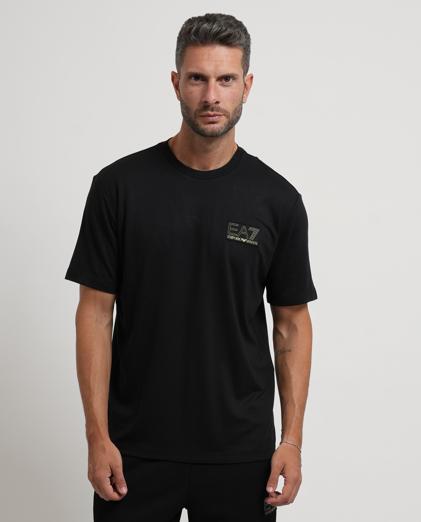 Ea7 Emporio Armani 7m002238_af13739 T-shirt Met Korte Mouwen Zwart S Man