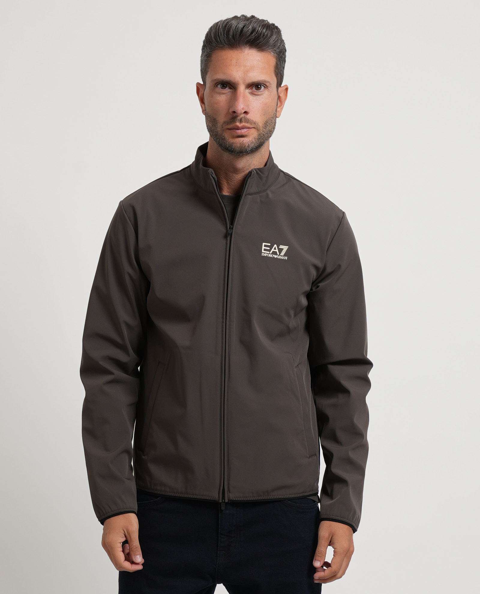 Emporio Armani Graue Jacken