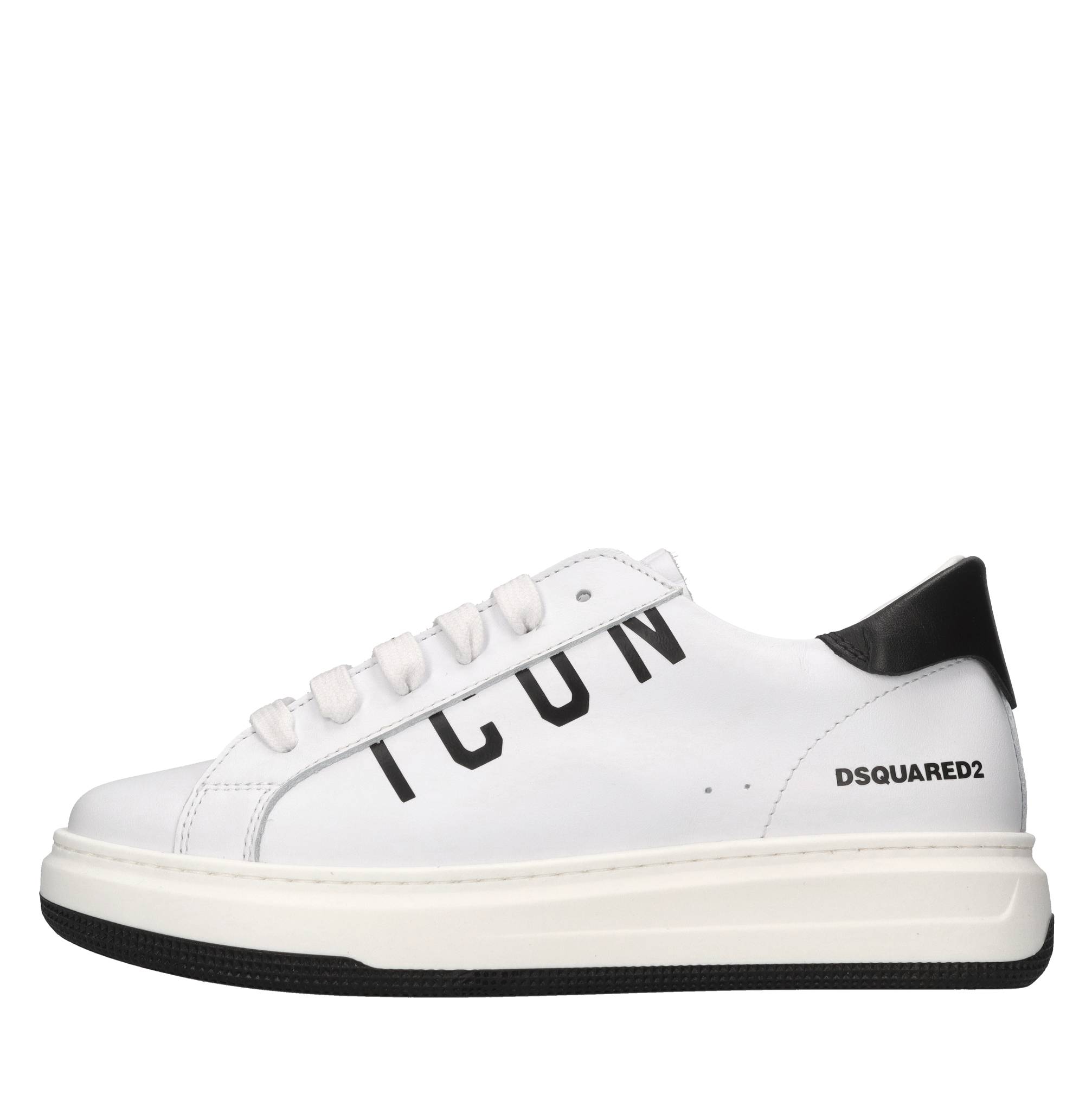 Dsquared2 Kids'  Sneakers In Bianco Neutri
