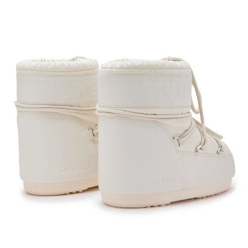 Moon Boot Icon Low Rubber Stivaletti Panna Unisex