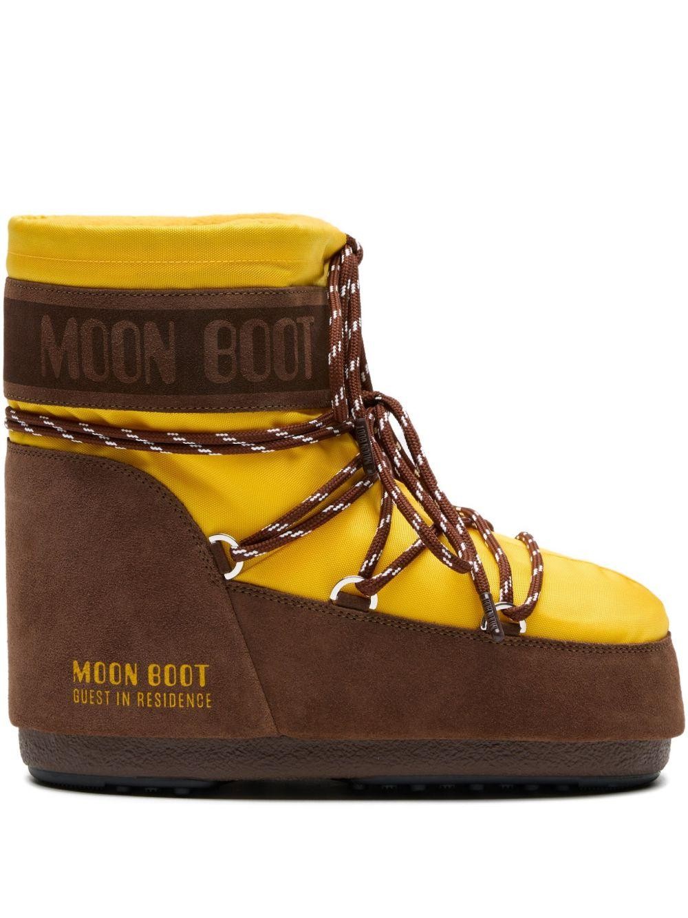 Moon Boot Stivaletti Donna Marroni e Gialli