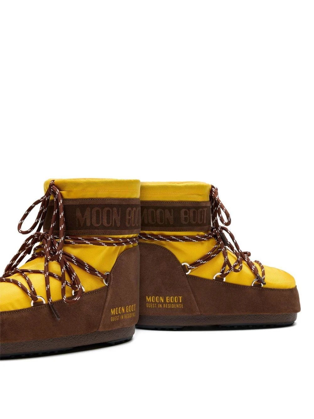 Moon Boot Stivaletti Donna Marroni e Gialli