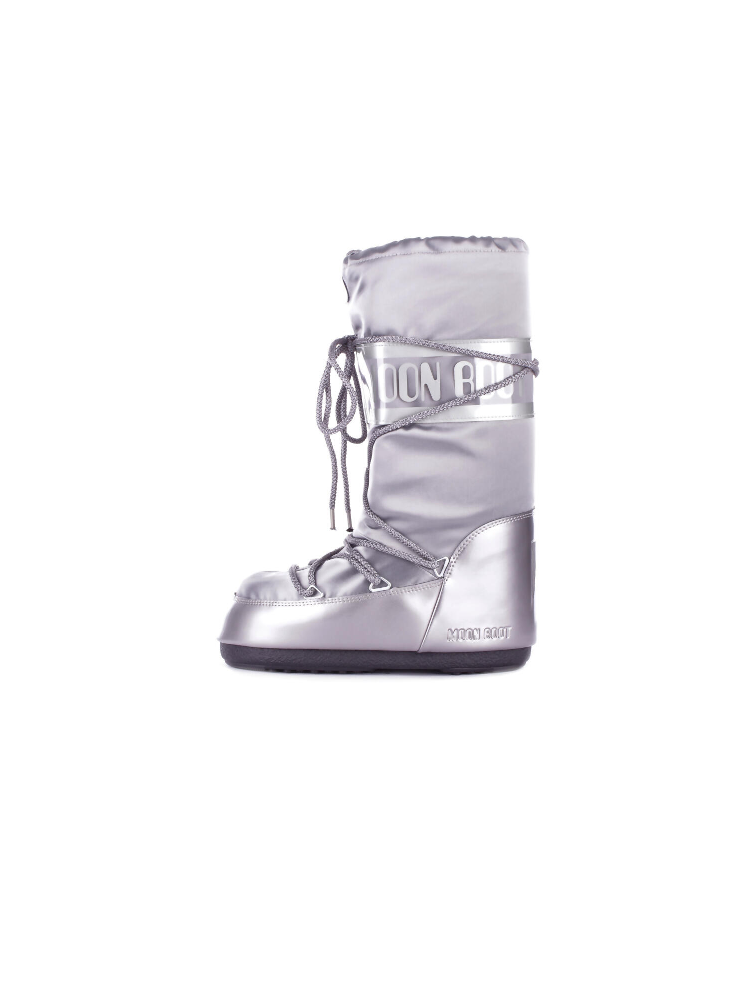 Moon Boot Boots Silver In Metallic