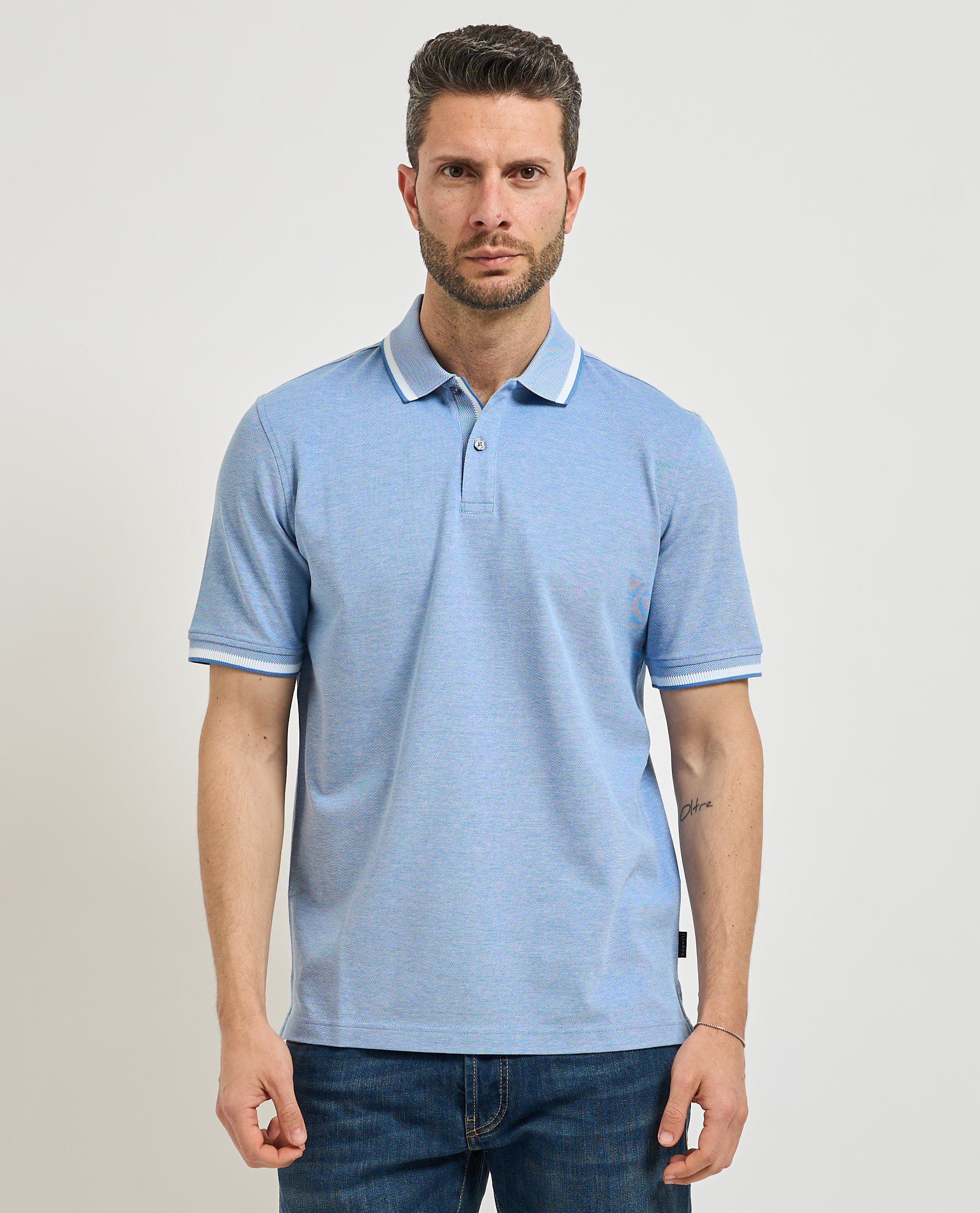 Bugatti T-shirt et Polo Azzurro
