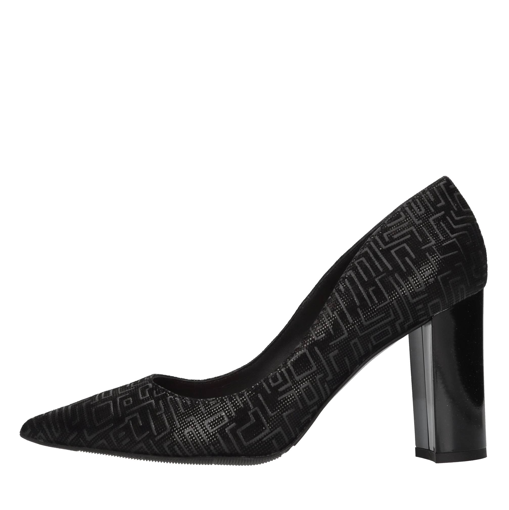 Bruglia Schoenen met zwarte hak
