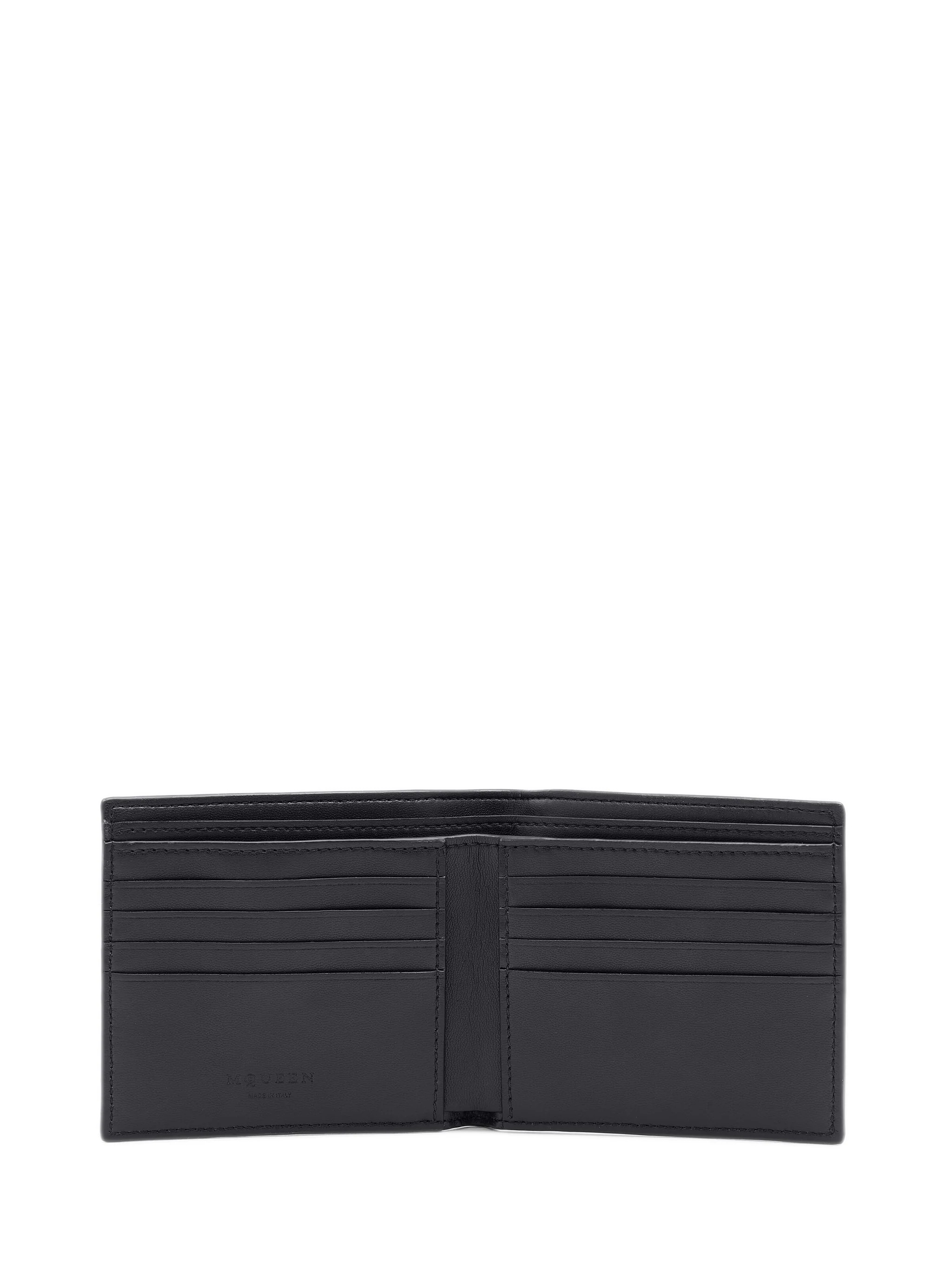Alexander McQueen Portefeuille noir et blanc