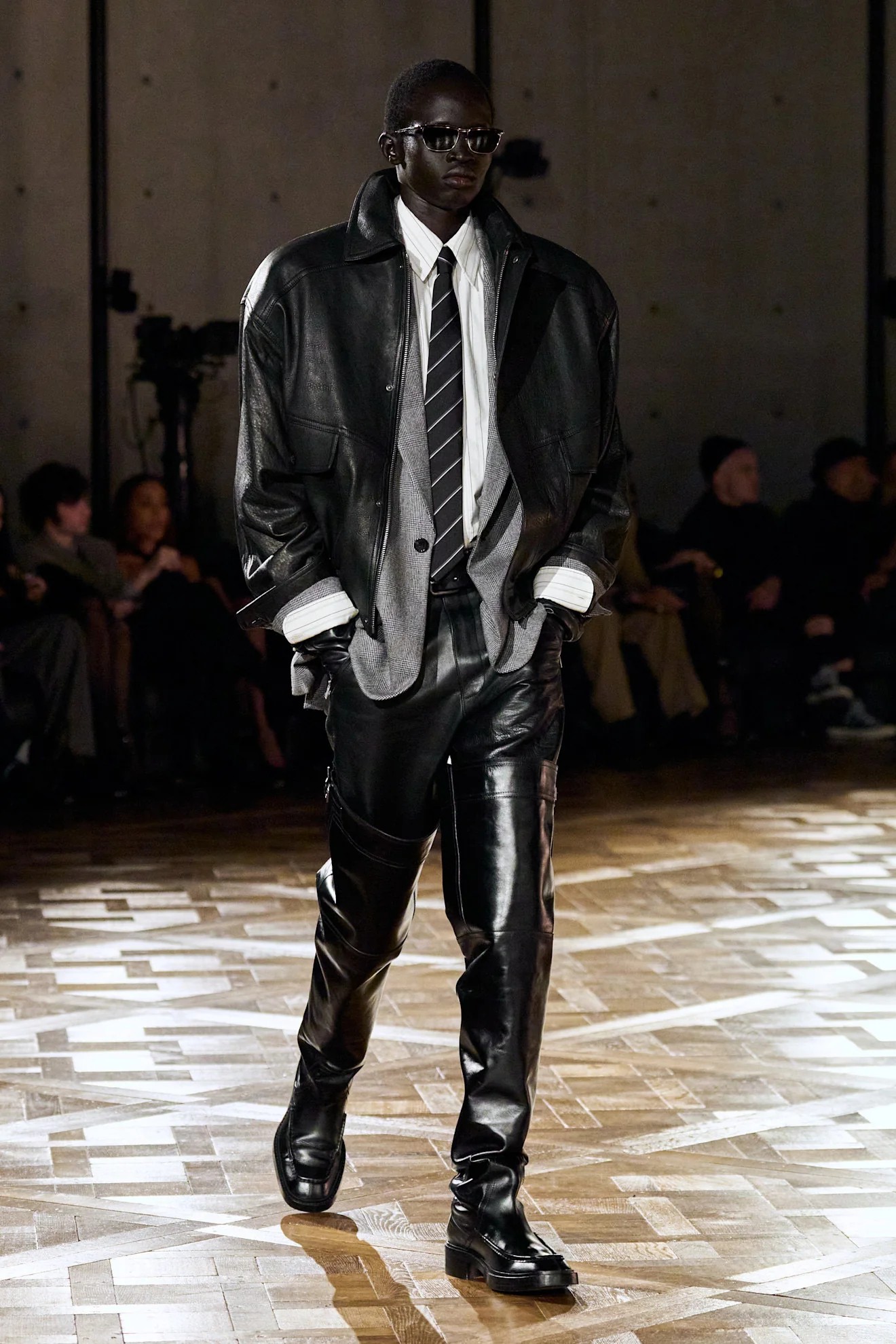 Saint Laurent Giacca Donna Nera e Bianca