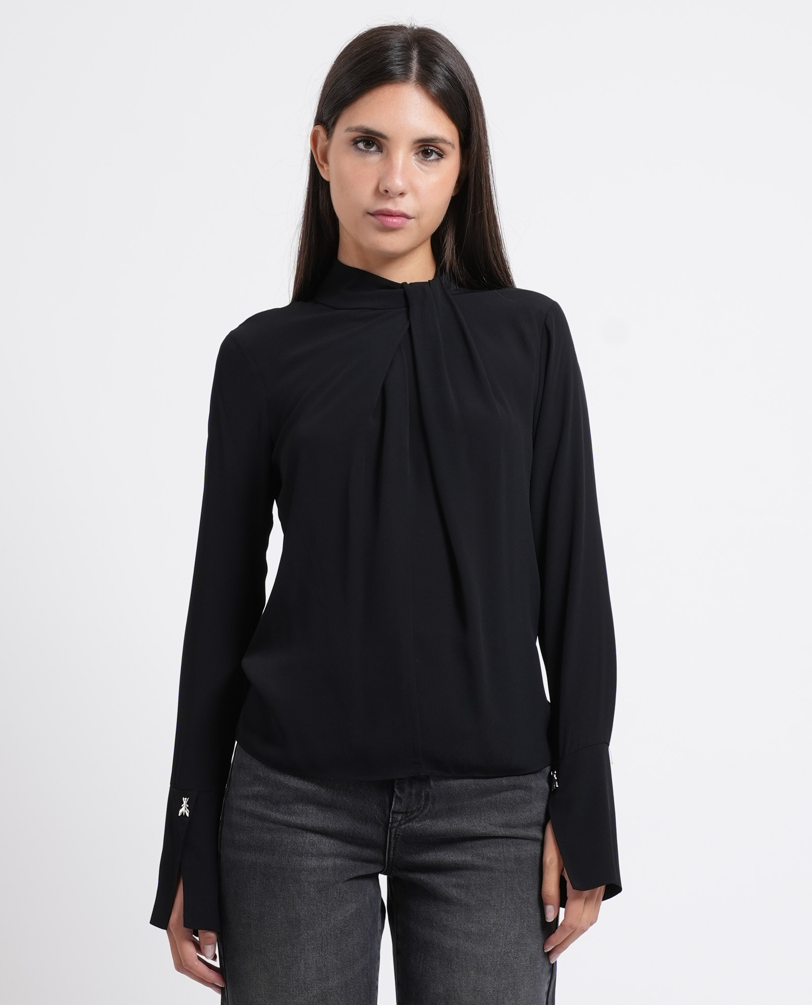 Patrizia Pepe Shirts Schwarz