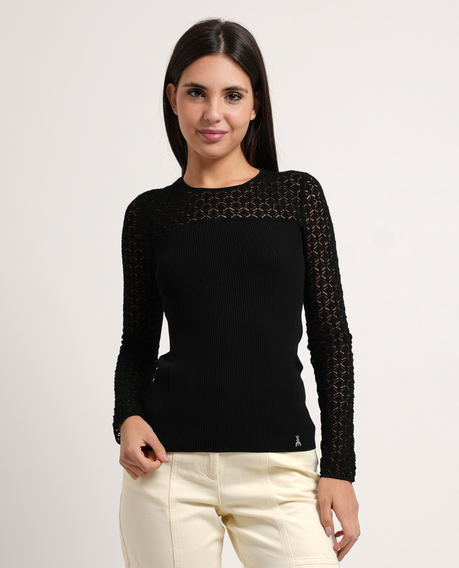 Patrizia Pepe Shirts Schwarz