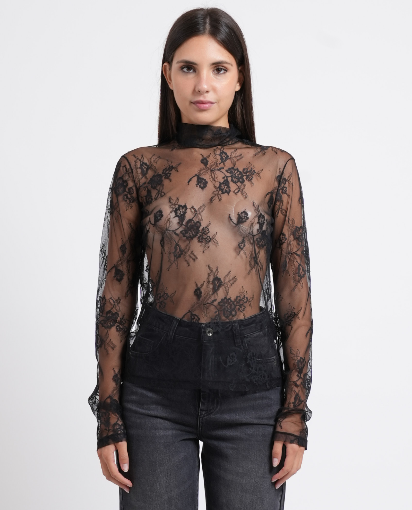 Patrizia Pepe Shirts Schwarz
