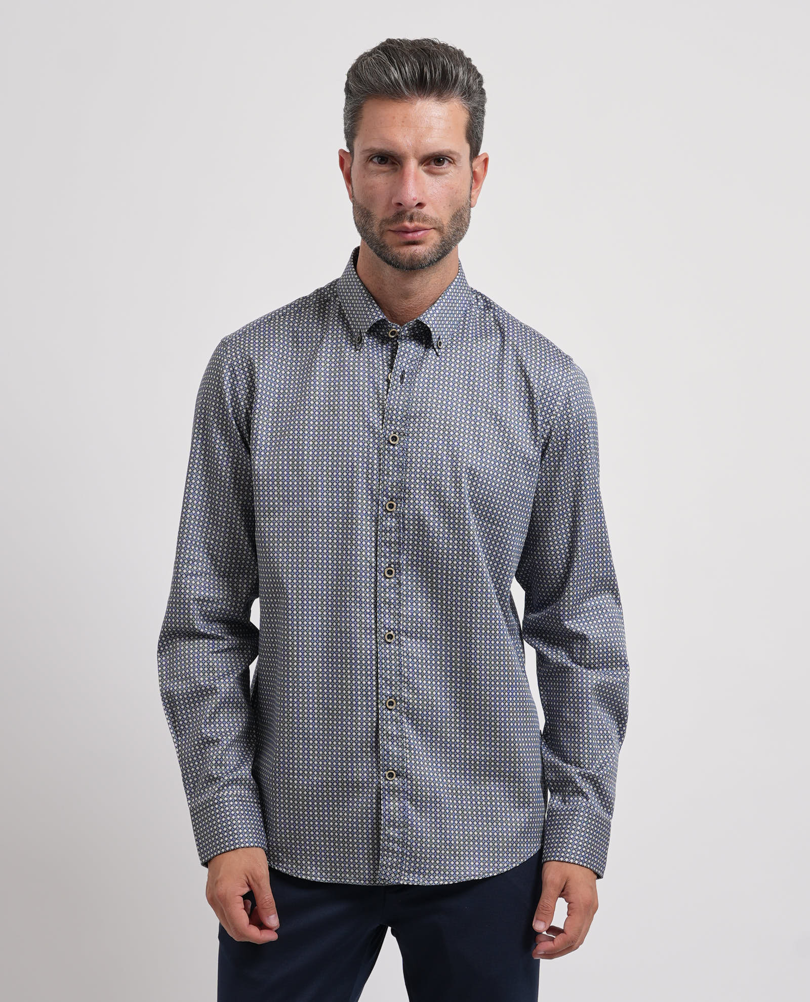 Bugatti Shirts Grey