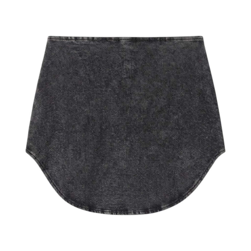 Diesel Gonna Donna Logo in Denim Nero