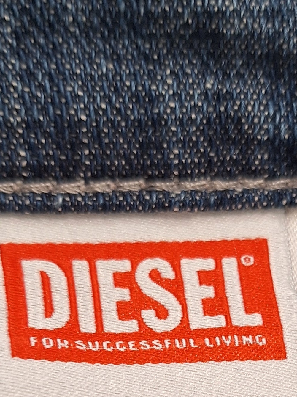 Diesel Jeans Uomo Regular Fit Denim Chiaro
