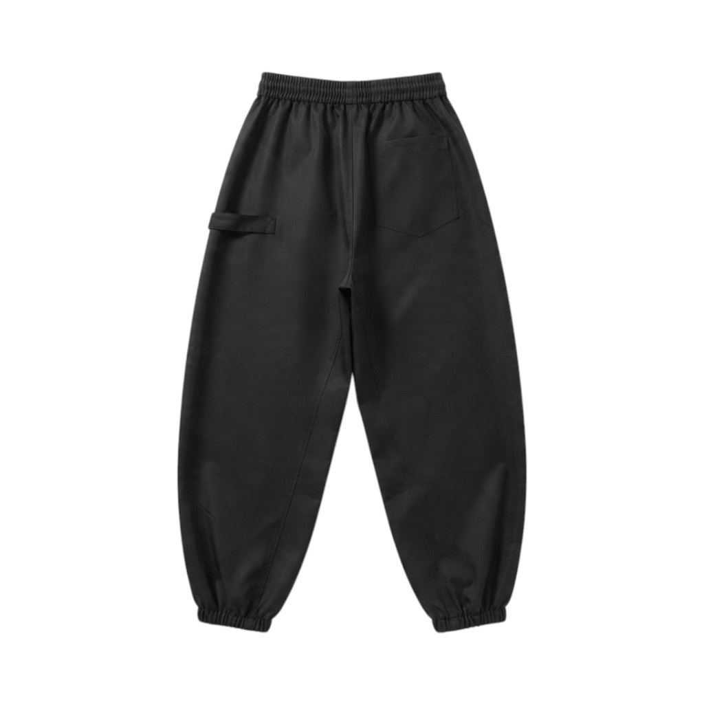 J.W. Anderson Pantaloni in Nero con Dettaglio Ricamato
