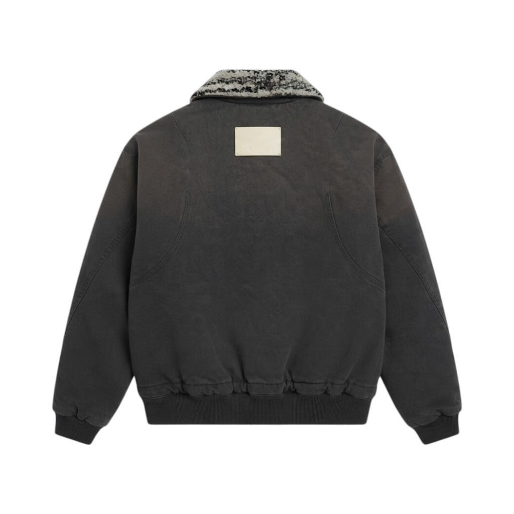 AXEL ARIGATO Giacca Bomber in Denim Grigio