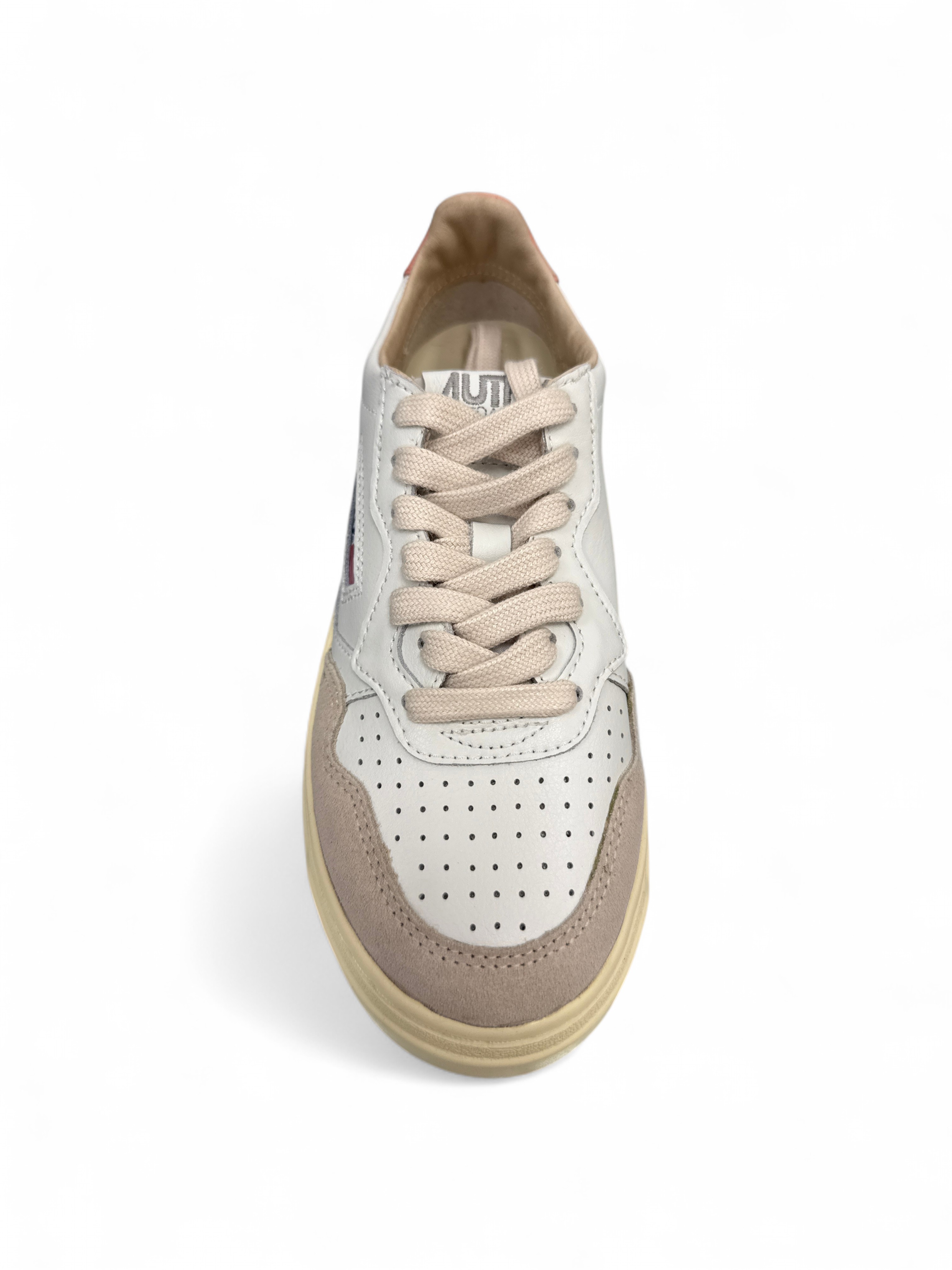 Autry Sneakers Donna Bianche e Beige