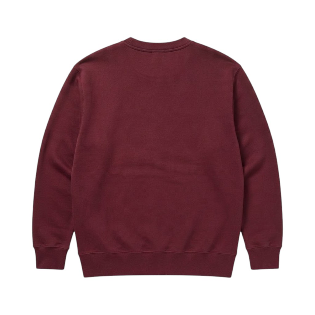 Arte Felpa Bordeaux con Logo Grafico