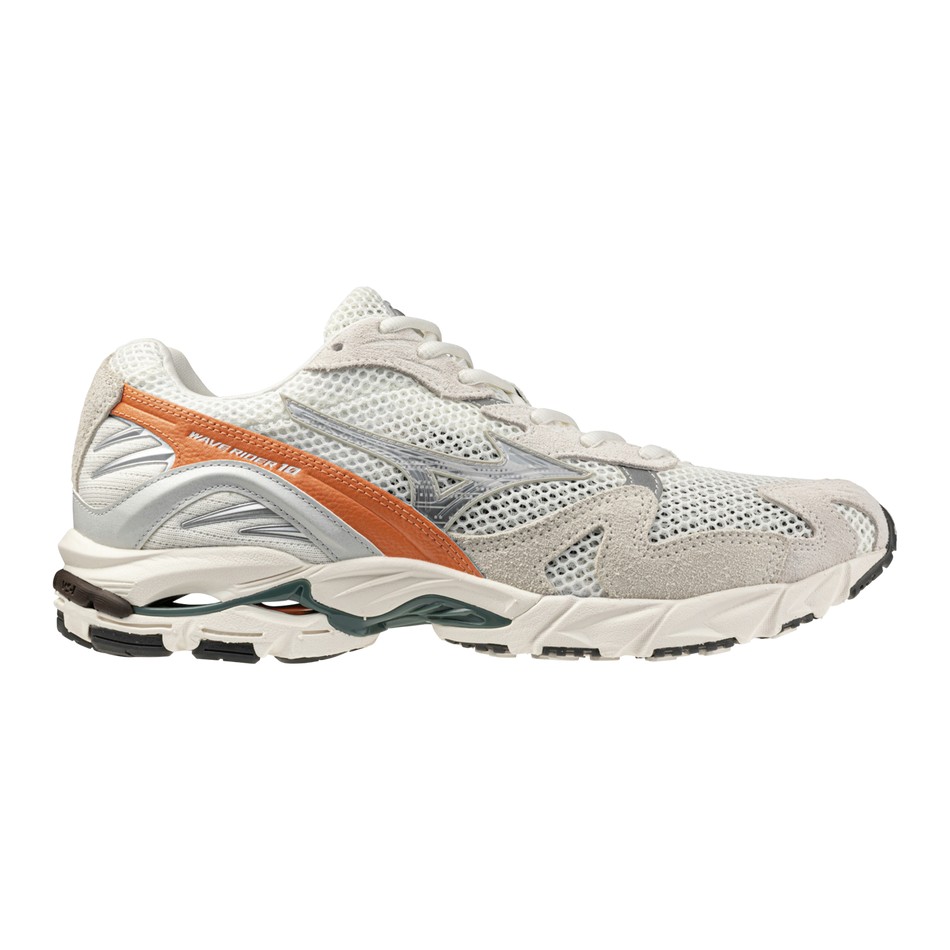 Mizuno Sneakers Uomo Wave Rider 10 in Mesh e Suede - D1GA2611-02
