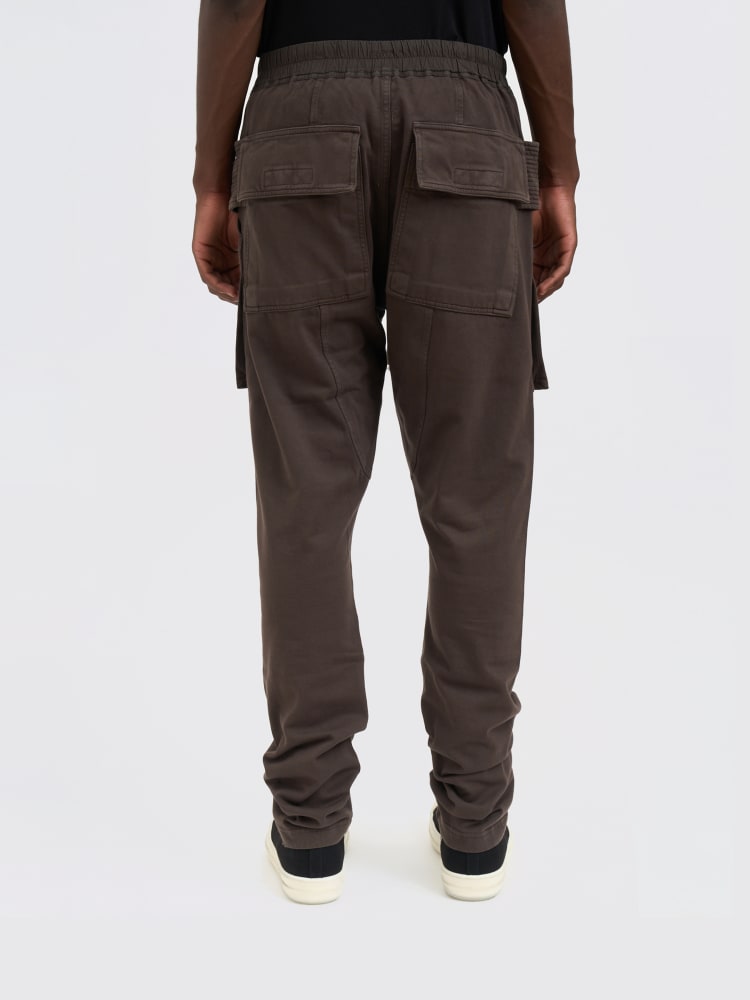 DRKSHDW Pantaloni Uomo in Marrone con Tasche e Dettagli in Tessuto