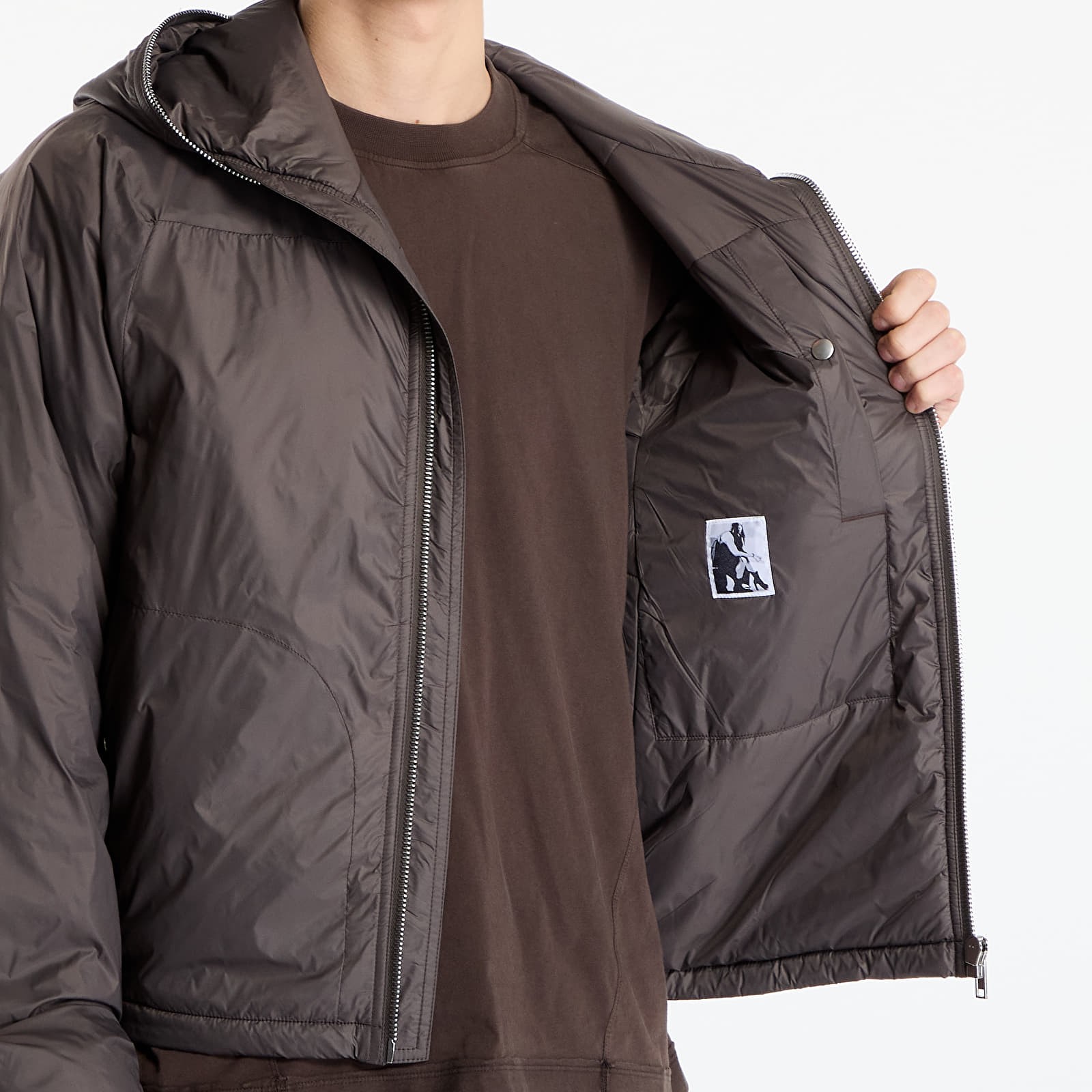 DRKSHDW Giacca Bomber Donna in Bronzo con Cappuccio