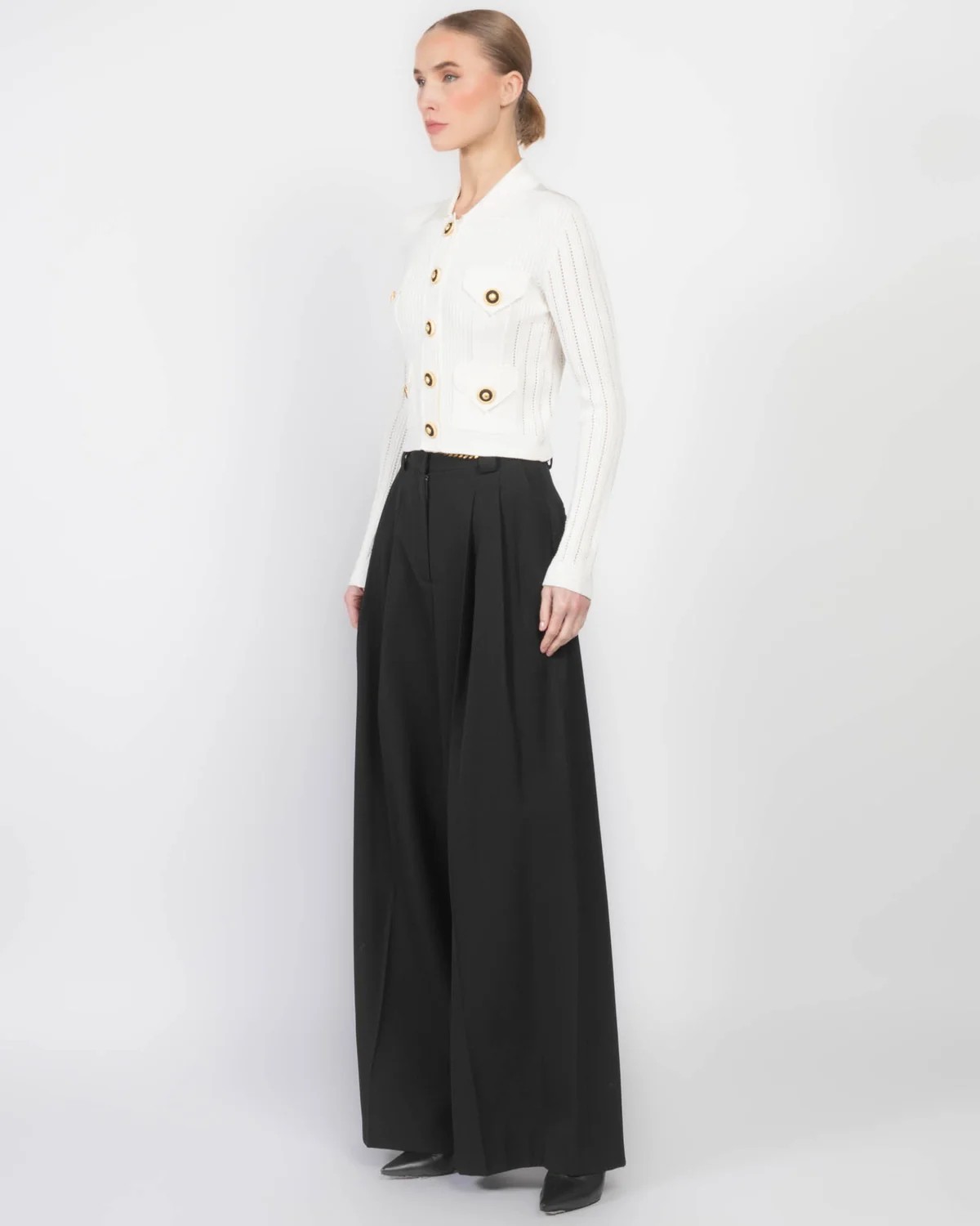 BALMAIN Maglia con bottoni
