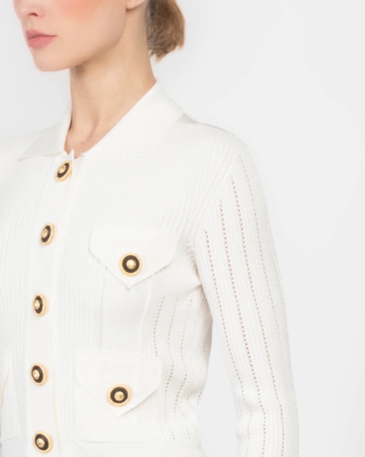 BALMAIN Maglia con bottoni