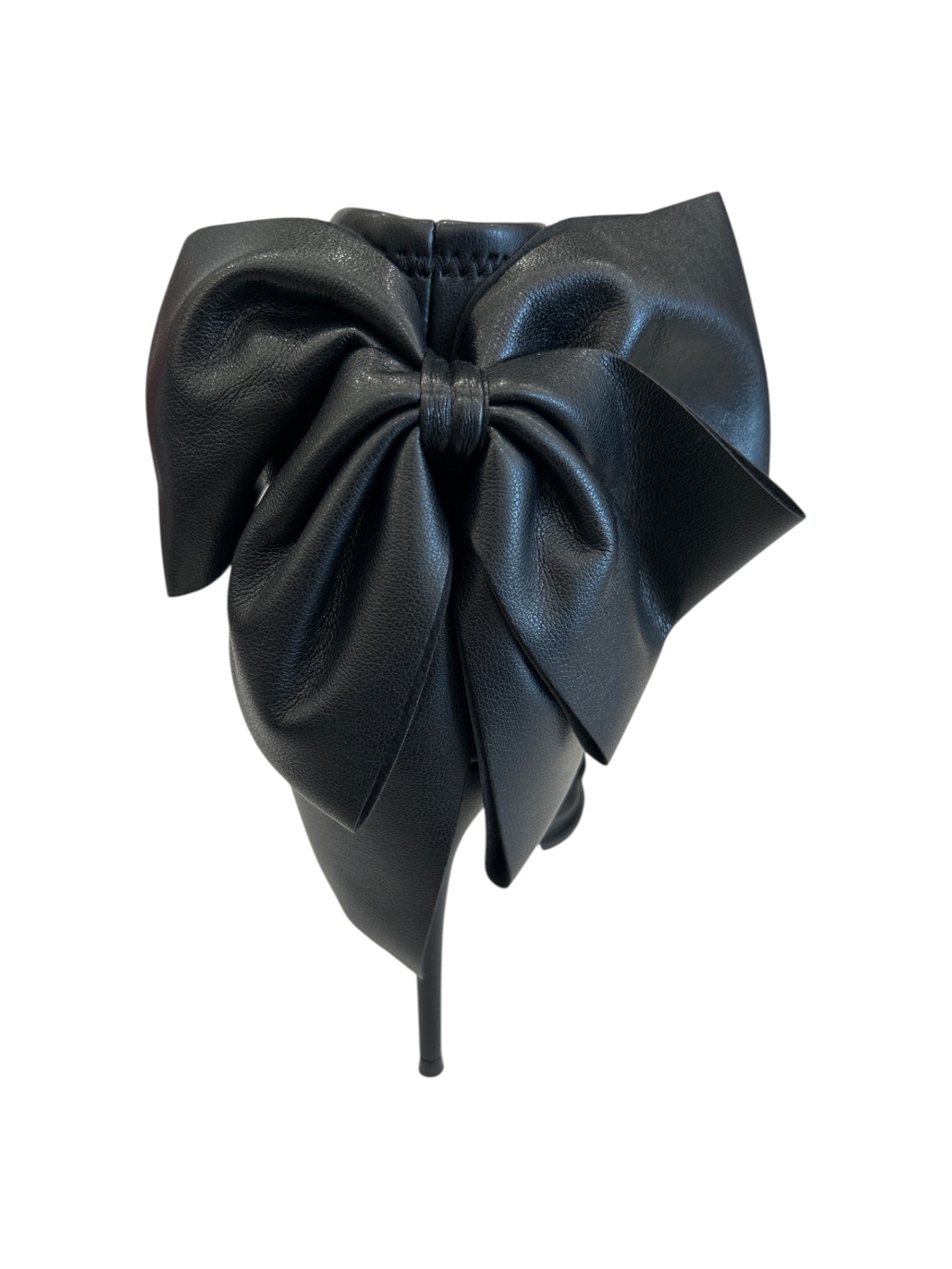 Steve Madden Sandali Donna Nero con Fiocco e Tacco Stiletto