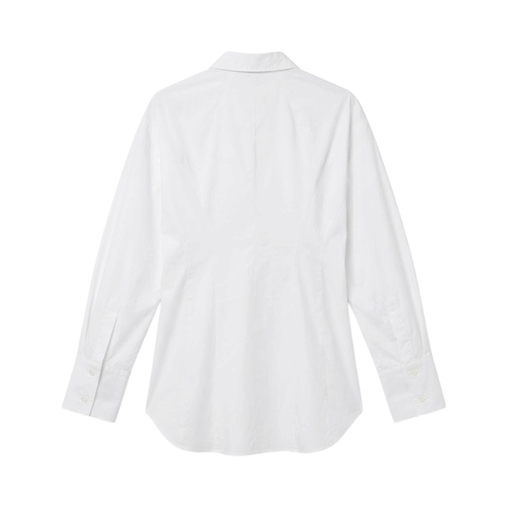 Weili Zheng Camicia Donna in Cotone Bianco