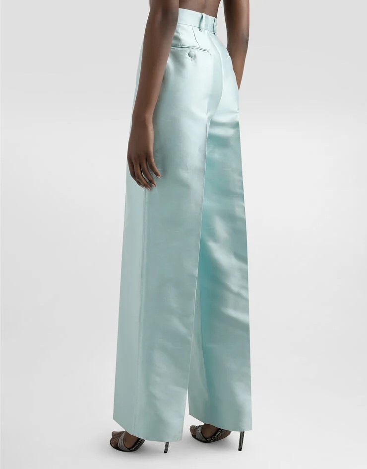 Dolce & Gabbana Pantalones Mujer Azul Tiffany