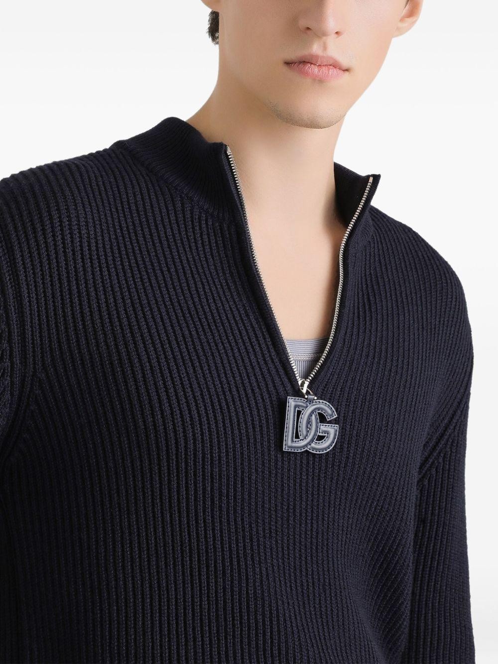 DOLCE & GABBANA Maglia con zip
