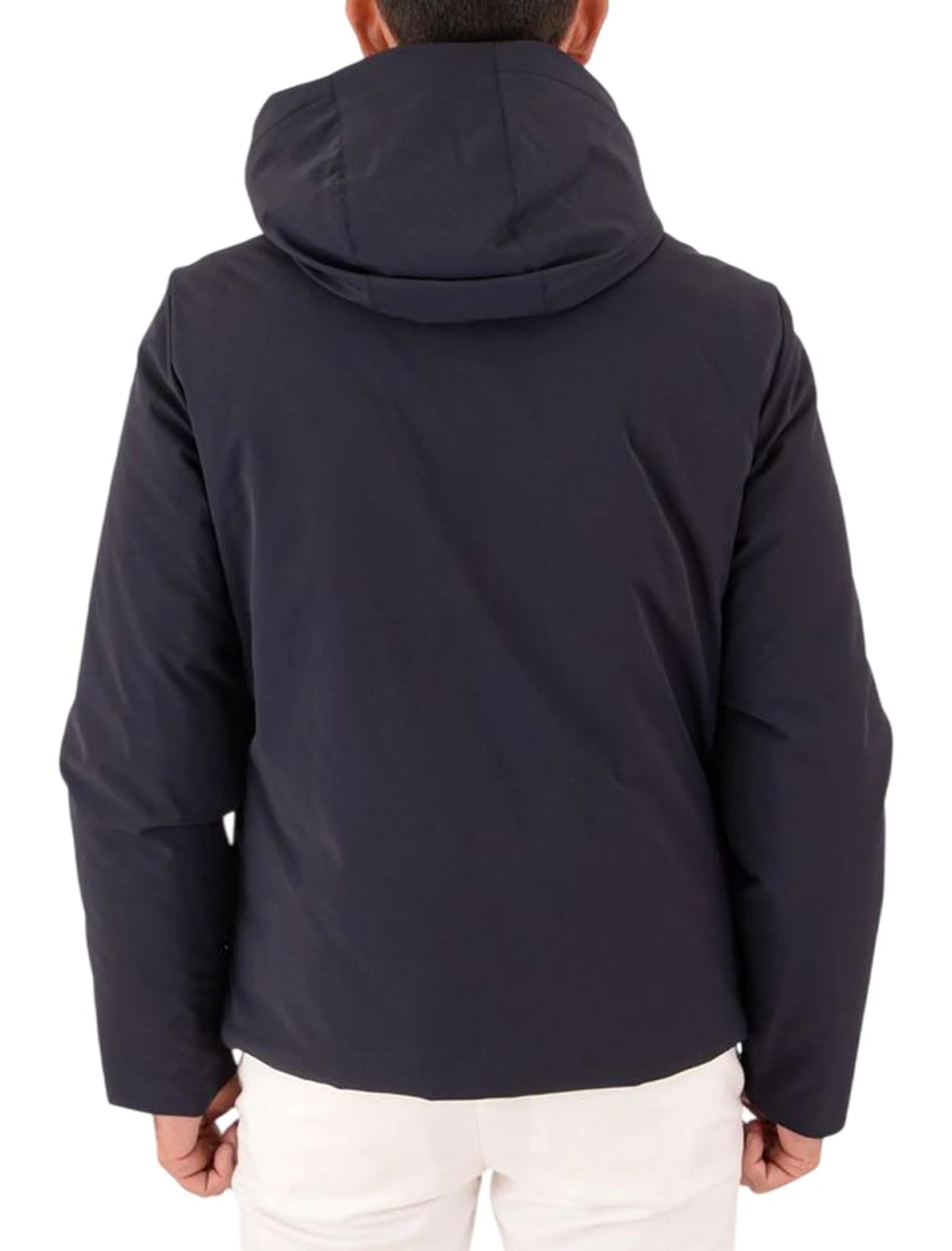 Hèskimo Metro Giubbotto Uomo Blu con Cappuccio