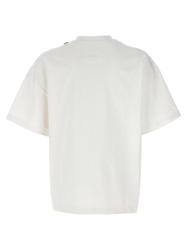 Jil Sander T-shirt en coton ivoire