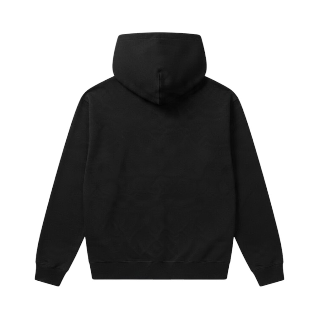 JIL SANDER Felpa Unisex in Nero con Cappuccio e Stampa Logo