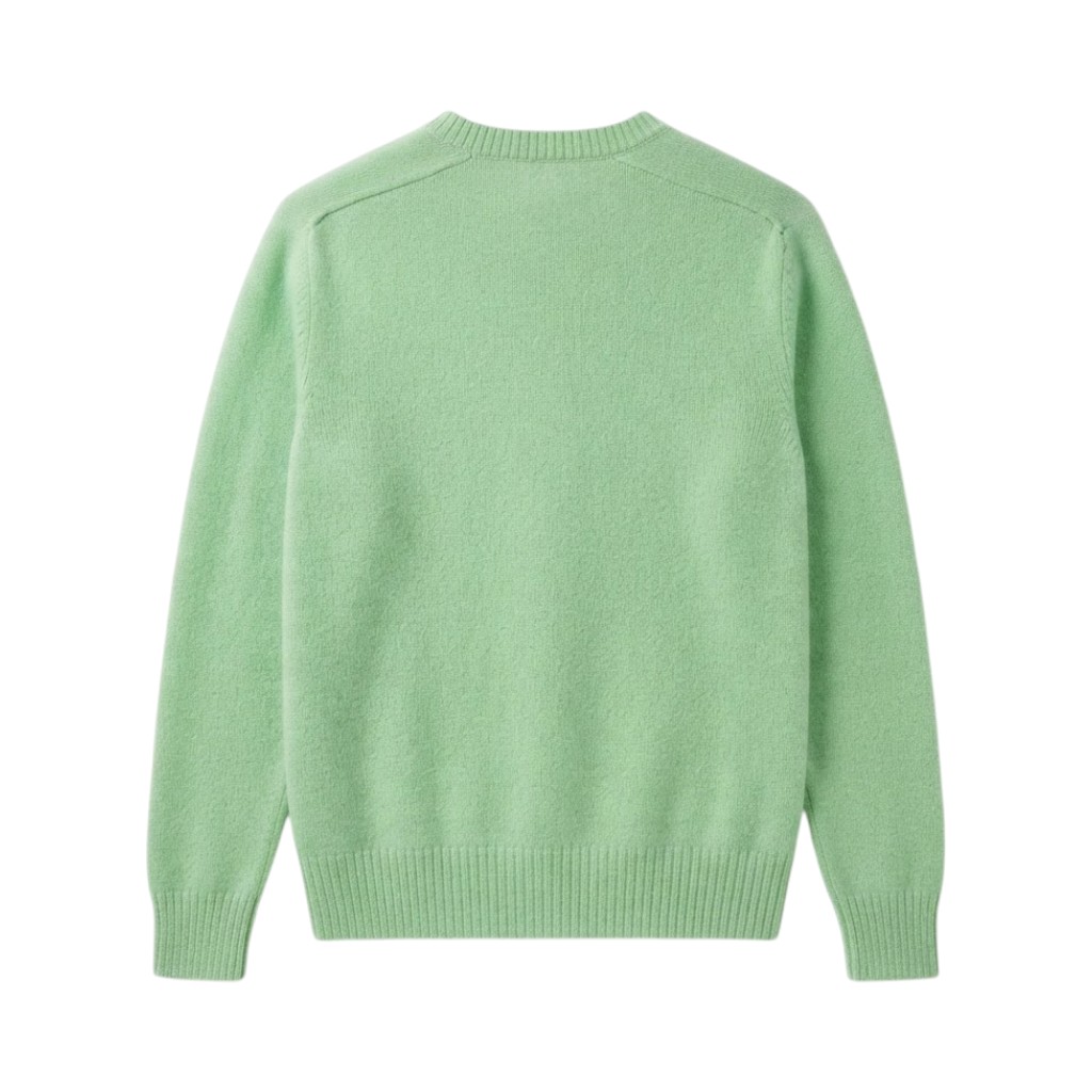 TOM FORD Maglione Girocollo Verde in Cashmere e Lana