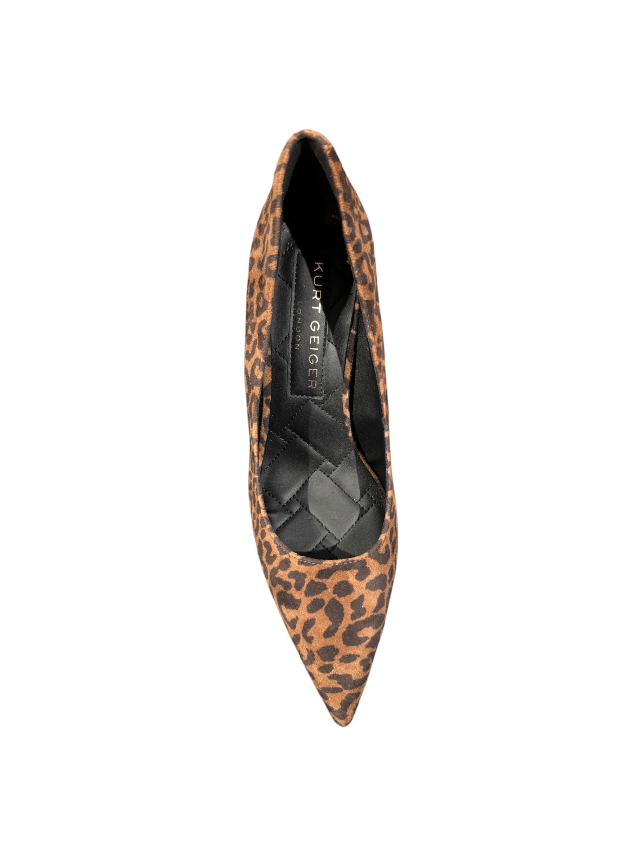 Kurt Geiger Décolleté Donna Maculato in Camoscio Marrone