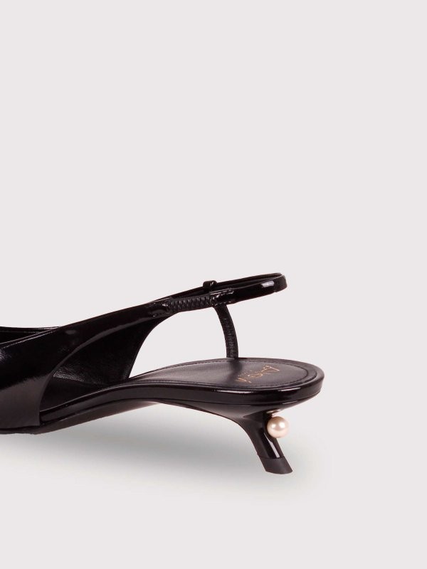 Alevì Slingback Donna Nere