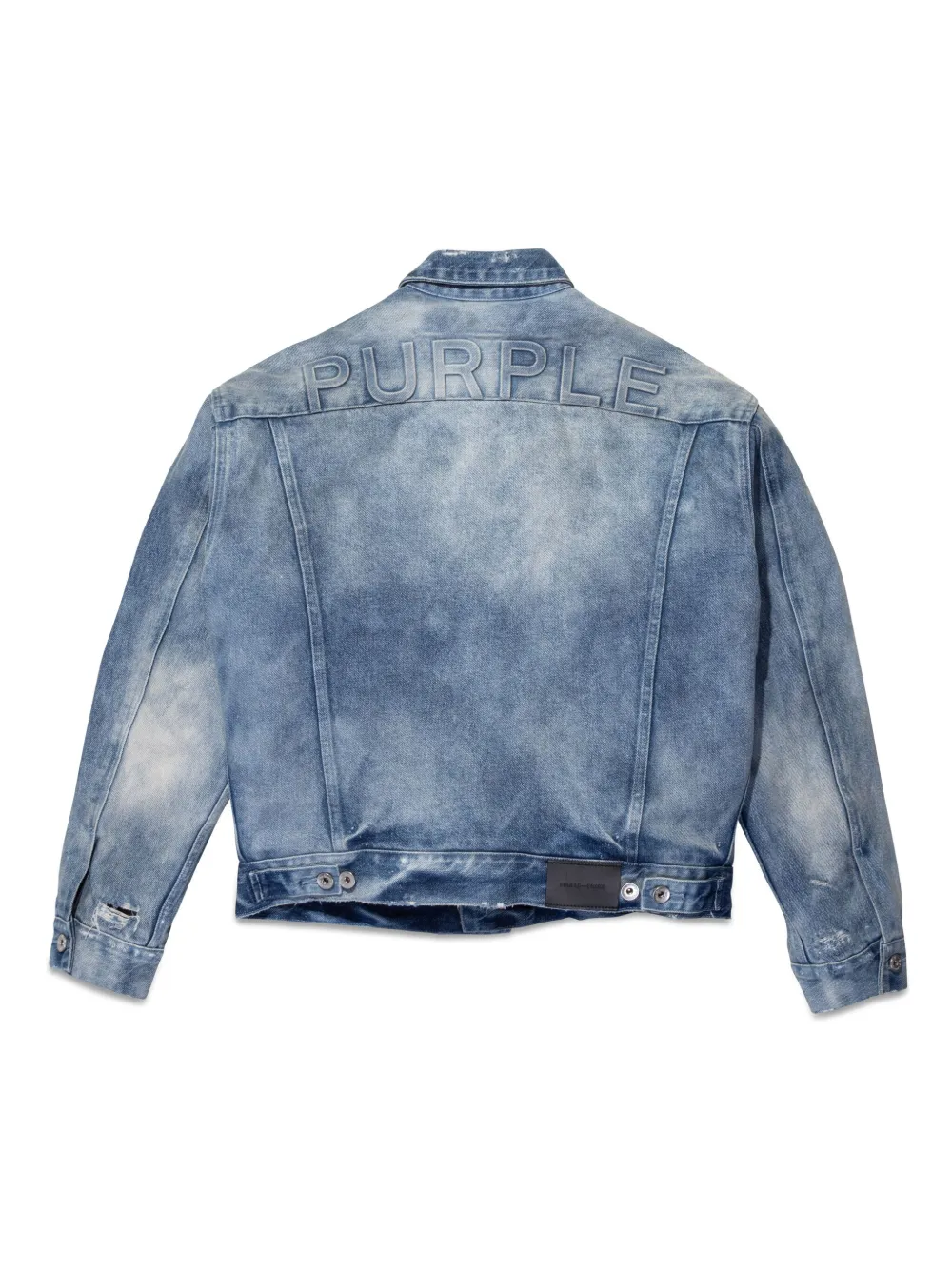 PURPLE BRAND Giacca Jeans in Denim Indigo
