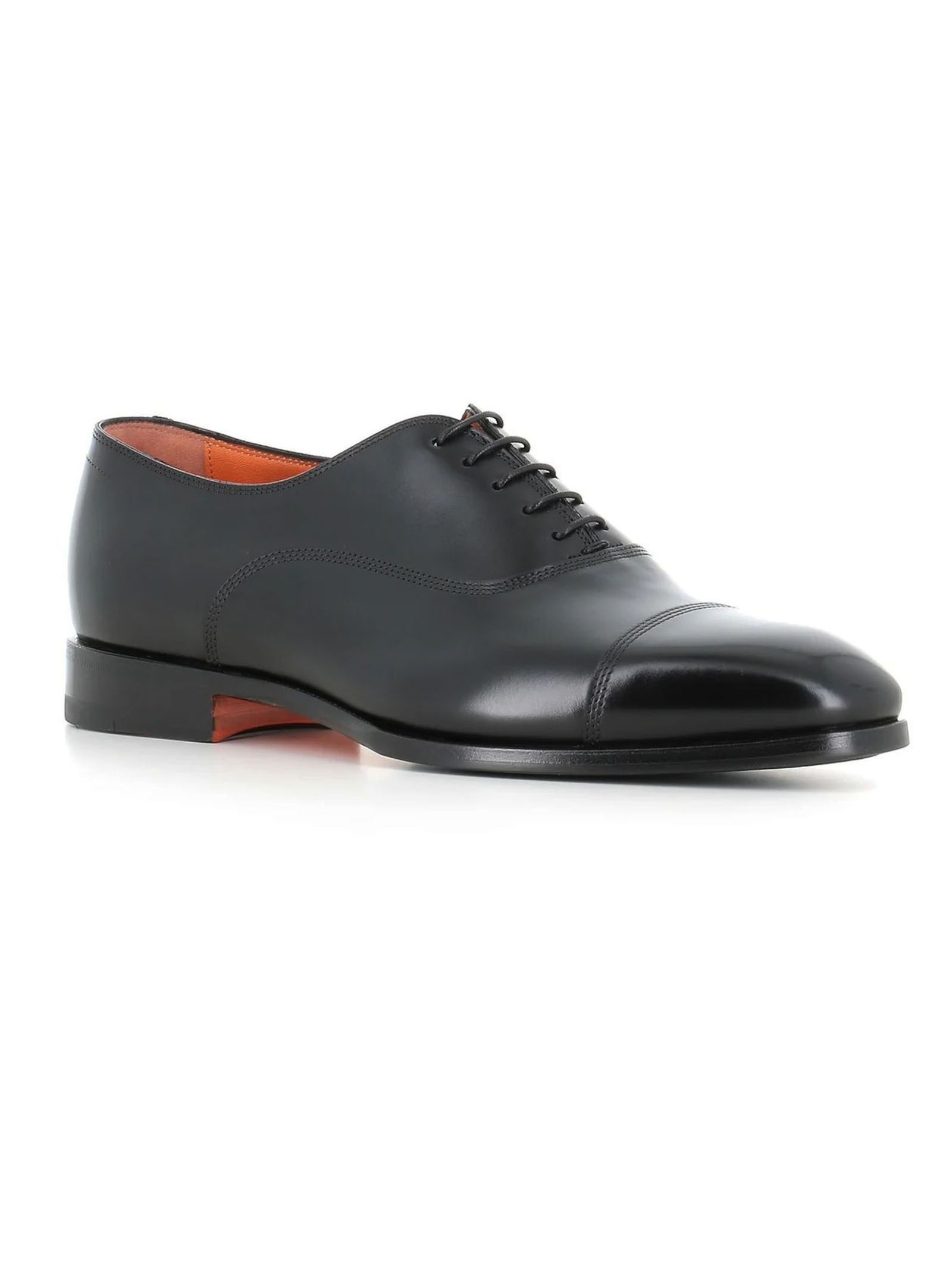 Santoni Scarpe Classiche Uomo Nere