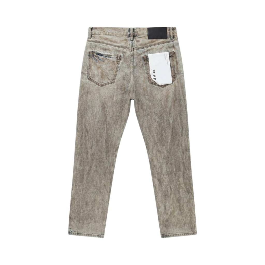 PURPLE BRAND Jeans Uomo in Grigio e Blu con Finitura Vintage