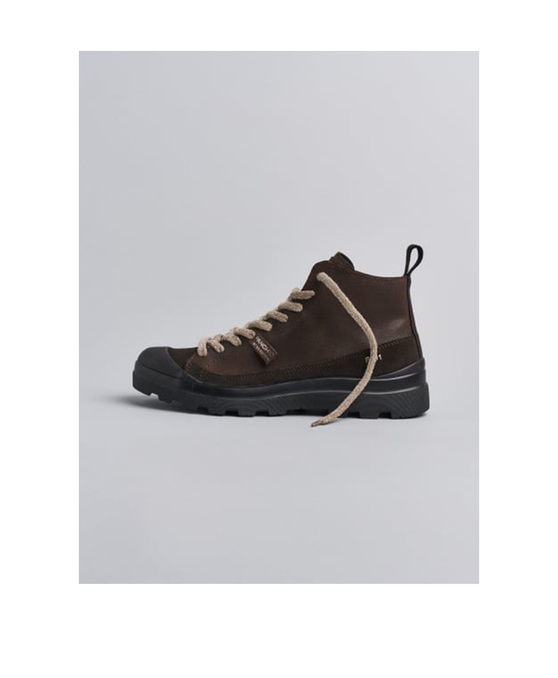 Panchic Damenstiefel mit Fellfutter Dunkelbraun – P301M0010236-D009